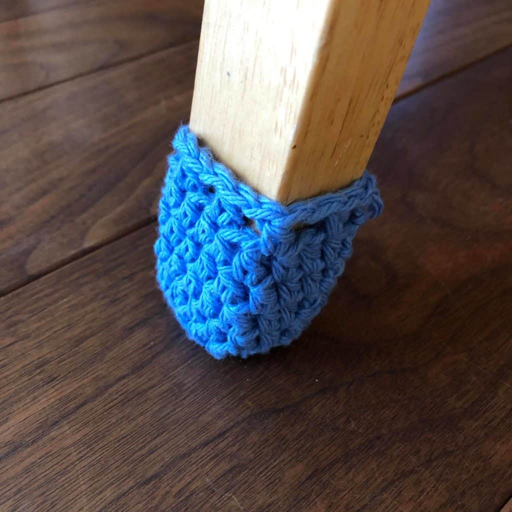 How to make chair socks 