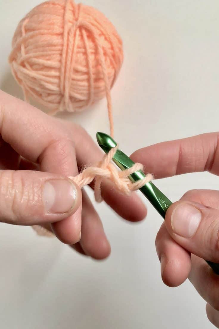 How to Double Crochet Stitch (dc)- With Video Tutorial - Amelia Makes