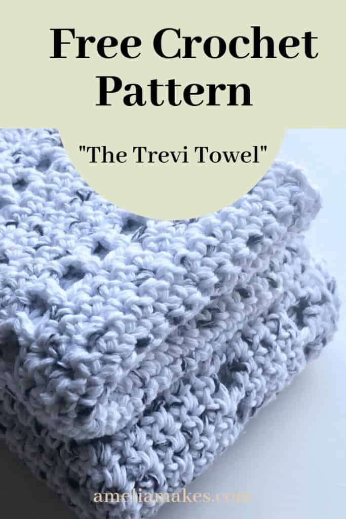 Free Crochet Hand Towel Pattern
