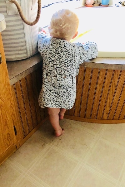 toddler bathrobe 12-18 months crochet pattern and post