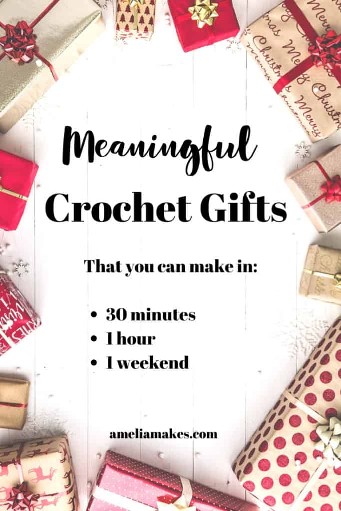Quick meaningful crochet Christmas gifts Pinterest design