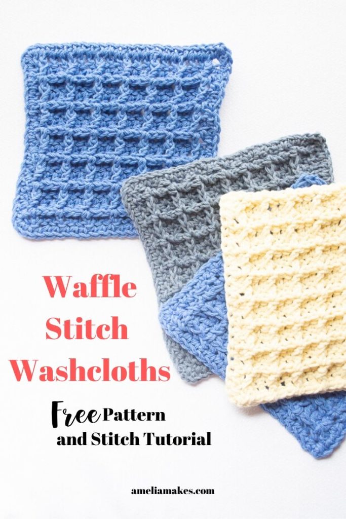 How to Crochet the Waffle Stitch (Plus a Starter Project) - Amelia Makes