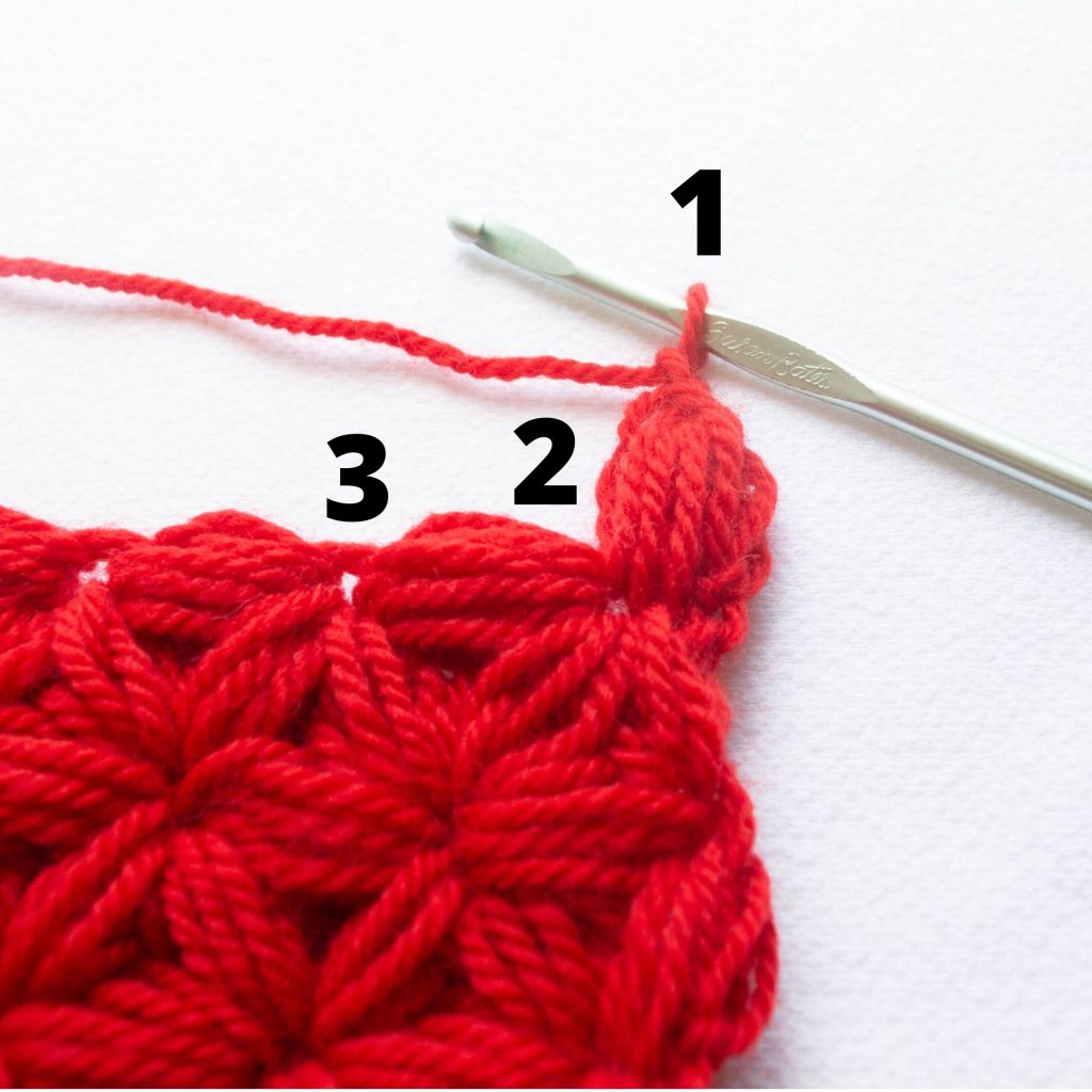 Crochet Jasmine Stitch Tutorial