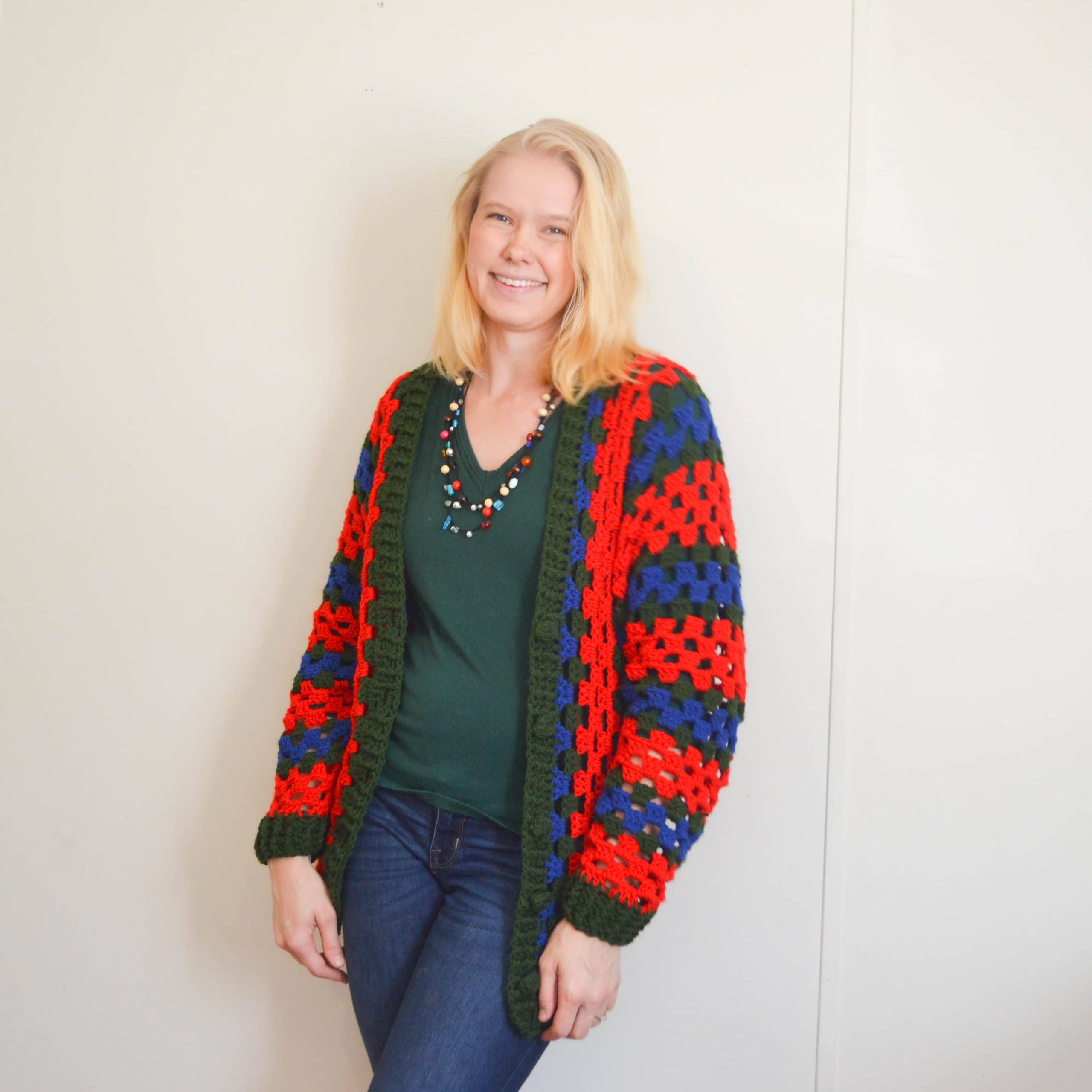 The Granny Gift Cardigan: Free Crochet 