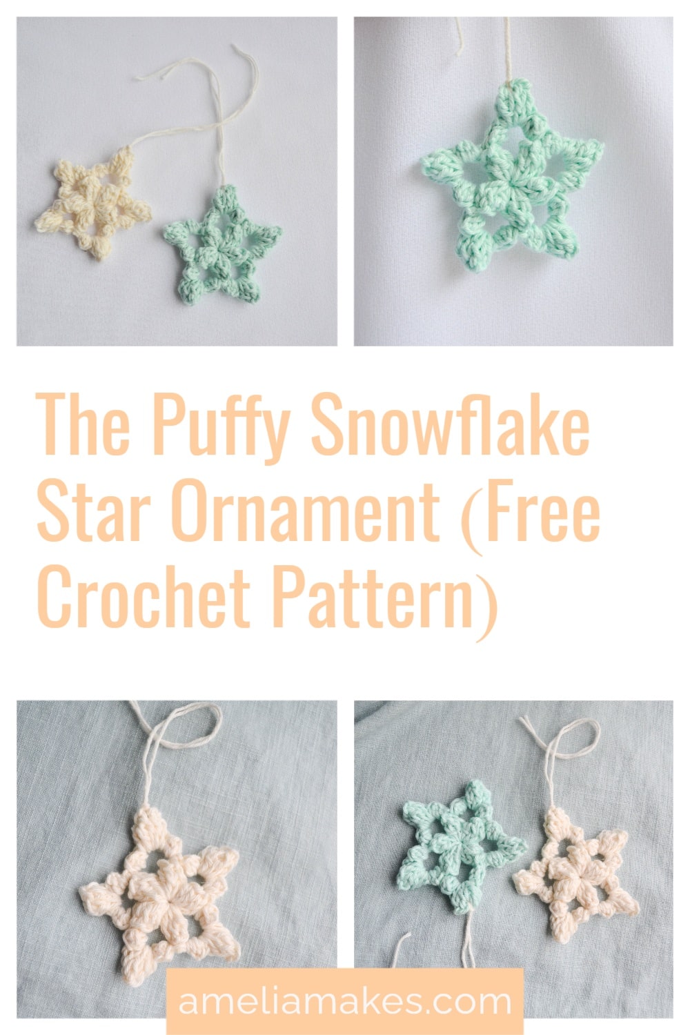 Fast Crochet Christmas Gifts that are Still Meaningful - Amelia Makes