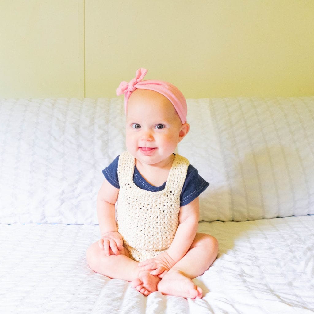 Crochet onesie online pattern