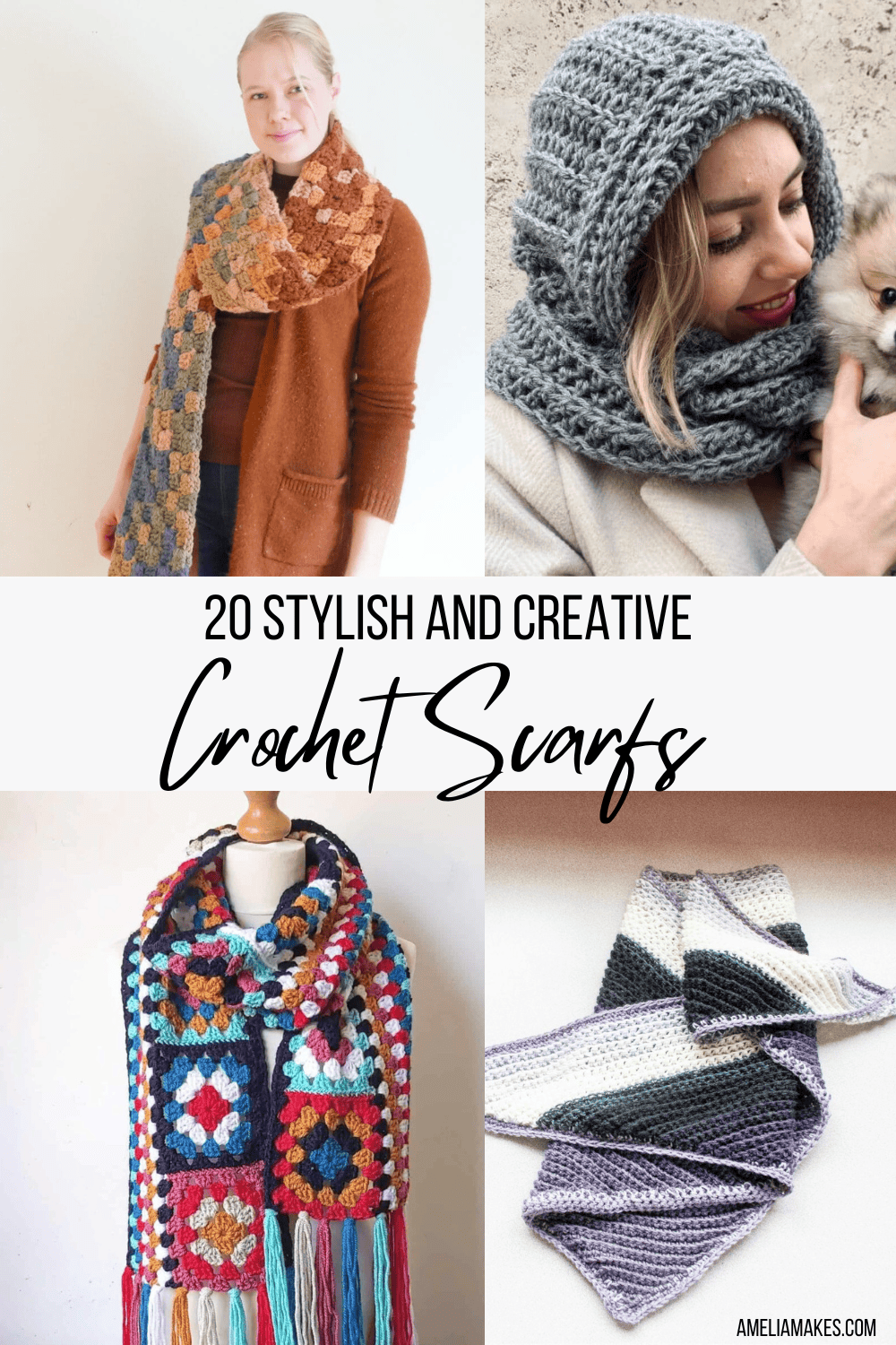 crochet scarf ideas