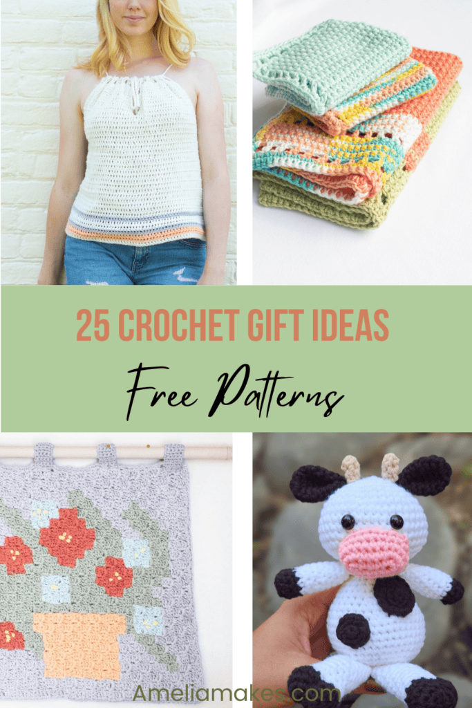 25 cochet gift ideas with free patterns